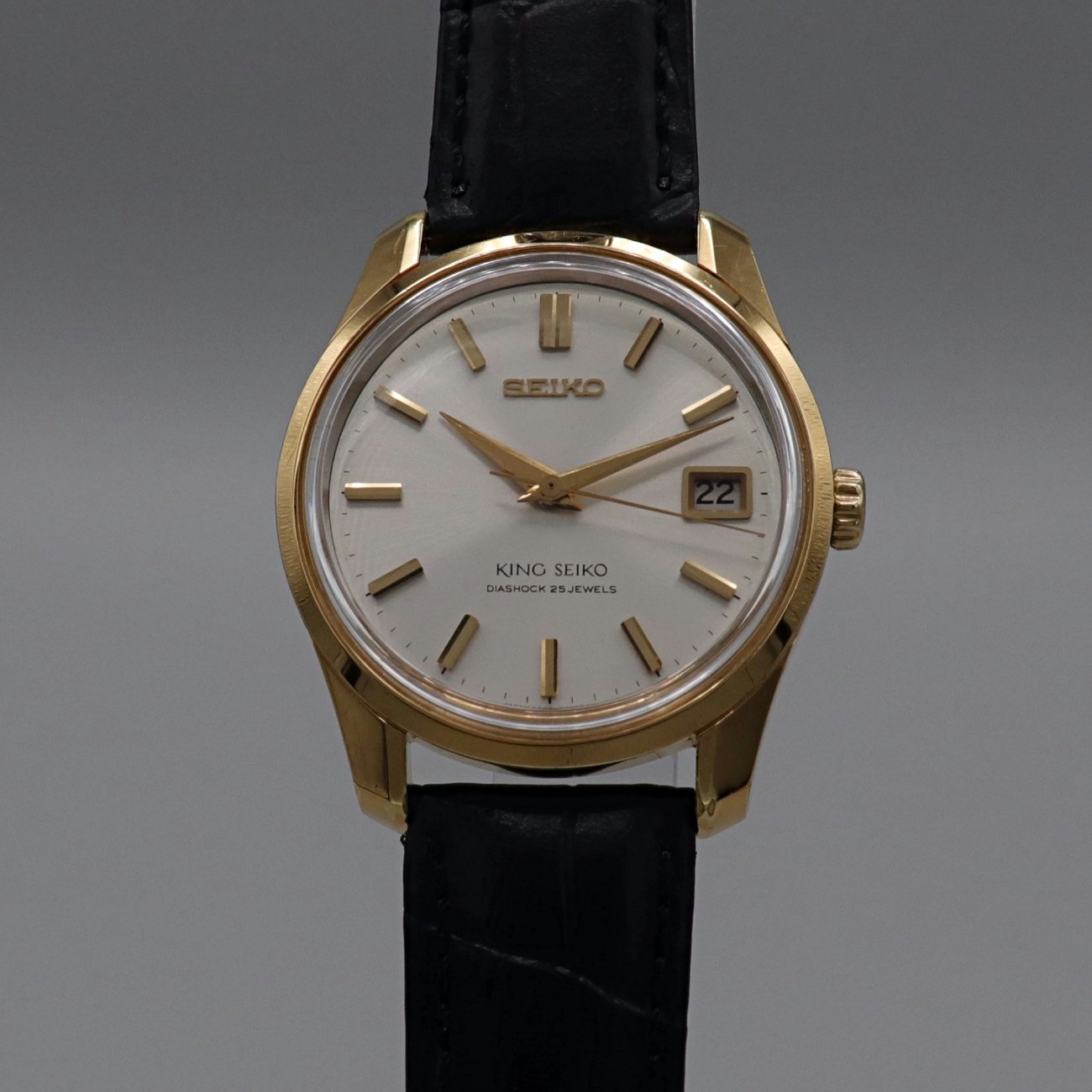 VINTAGE 1965 Overhauled KING SEIKO KS DIASHOCK 4402-8000 25J Medal Japan VINTAGE 1965 Overhauled KING SEIKO KS DIASHOCK 4402-8000 25J Medal Japan