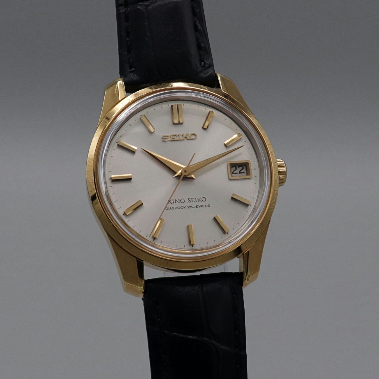 VINTAGE 1965 Overhauled KING SEIKO KS DIASHOCK 4402-8000 25J Medal Japan VINTAGE 1965 Overhauled KING SEIKO KS DIASHOCK 4402-8000 25J Medal Japan