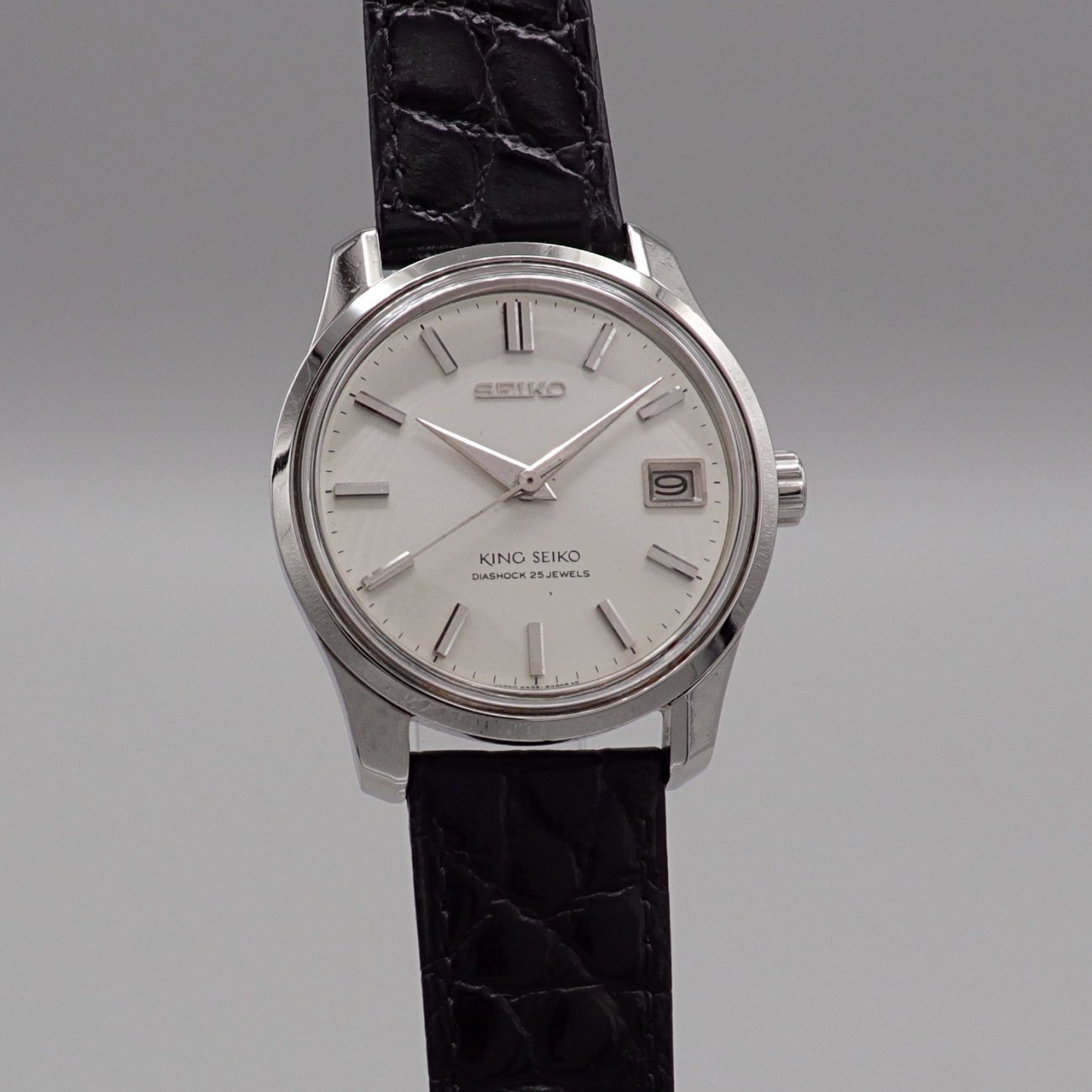 VINTAGE 1966 Overhauled KING SEIKO KS DIASHOCK 4402-8000 25J Medal Japan VINTAGE 1966 Overhauled KING SEIKO KS DIASHOCK 4402-8000 25J Medal Japan