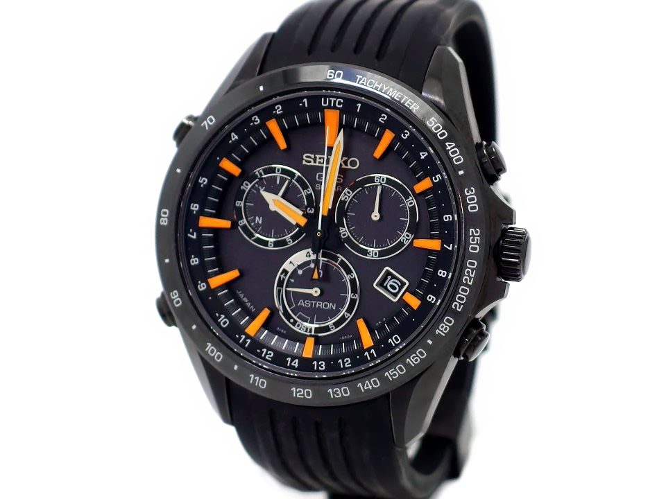 2014 SEIKO ASTRON SBXB017 8X82-0AC0 Solar GPS Tachymeter made in Japan