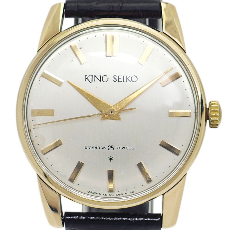 VINTAGE 1963 Overhauled KING SEIKO 1st 15034 25J made in Japan